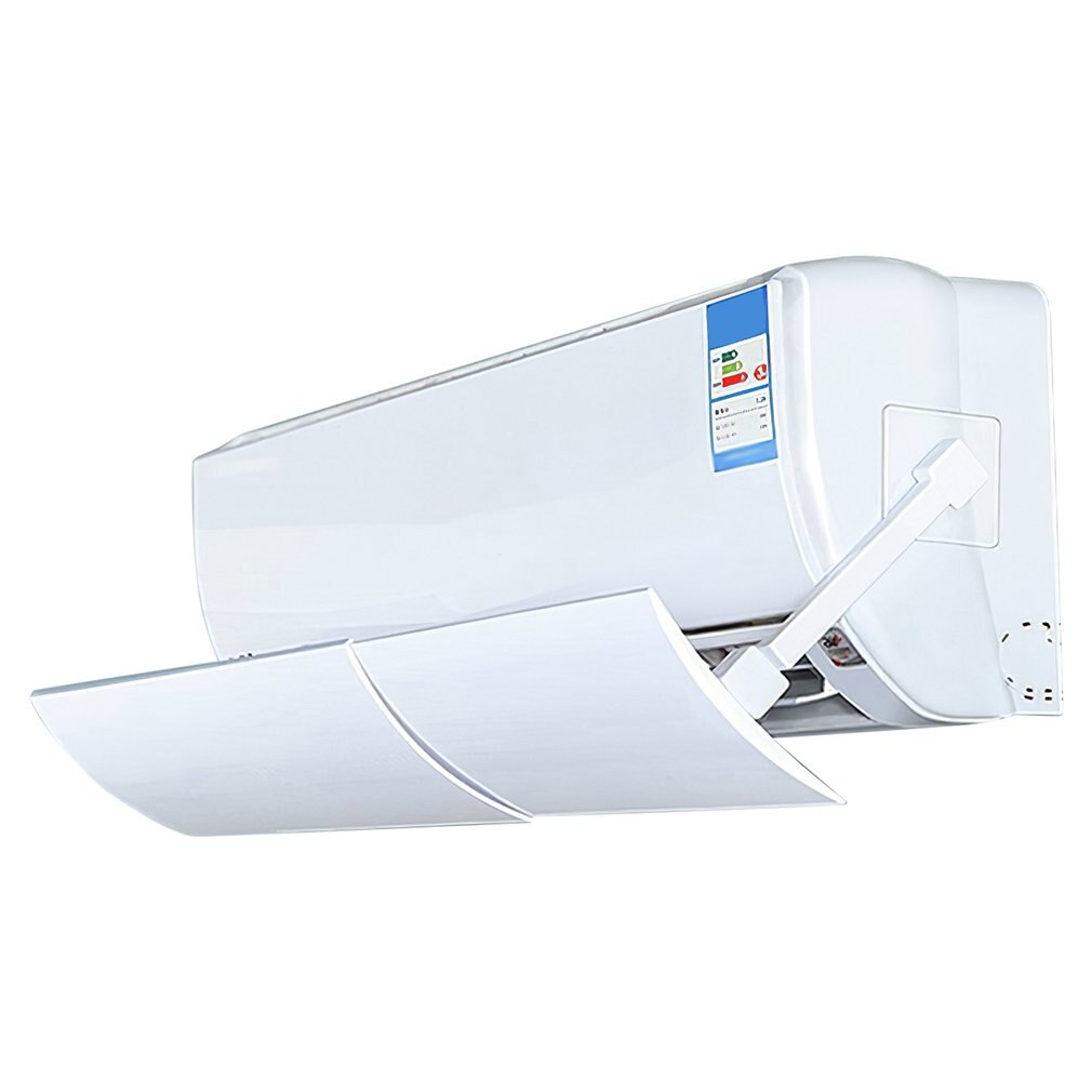Klimatyzator wysuwana szyba przednia, aby zapobiec bezpośrednim dmuchaniu osłona przegrody klimatyzacji: lśniący
