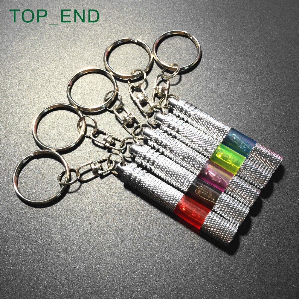 1pc handige auto antistatische touch pen sleutelhanger sleutelhanger in ,5 kleuren, gekartelde messing steel, verchroomd