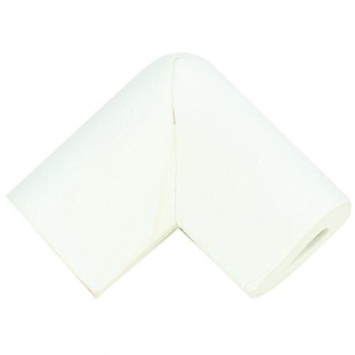 4Pcs Soft Table Desk Corner Protector V Shape Anti Collision Safety Edge Corner Guards Baby Kids Table Desk Protector Cover: White