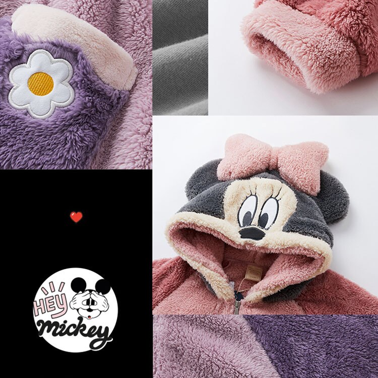 Pijamas de una pieza de terciopelo coral para otoño e invierno, ropa para parejas, ropa para casa con capucha, reserva conjunta,