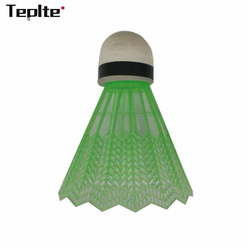 12 stk / parti skumkuglehoved plast badminton farverig fjerbold speedminton badminton tilbehør sportstræning