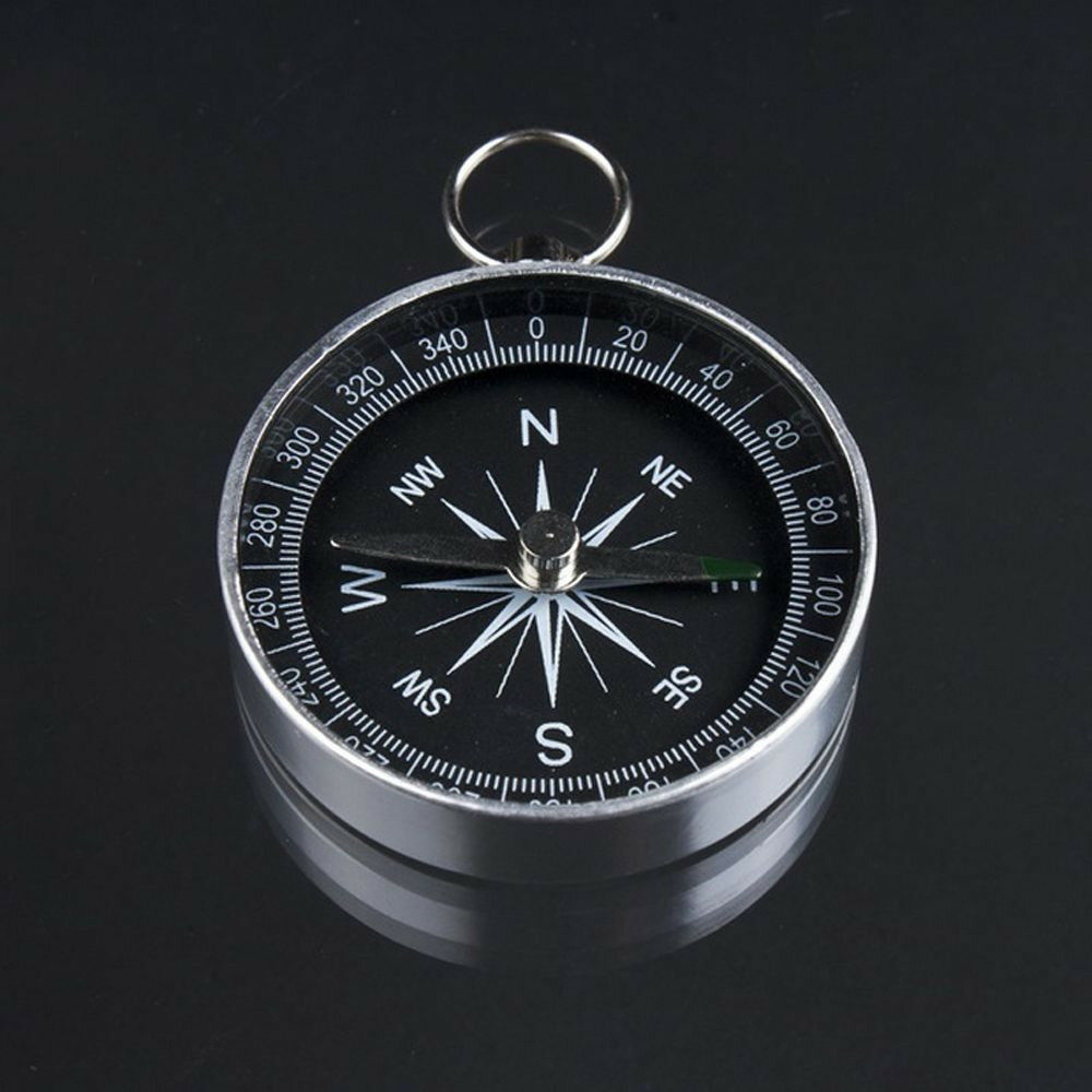 Camping Equipment Outdoor Hiking Lightweight Aluminum Wild Survival Compass Navigation Tool