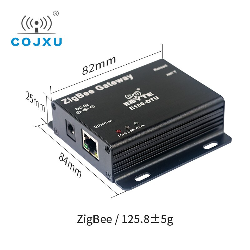 Zigbee Gate Manier ZigBee3.0 Ethernet Modem Web Netwerk Socket Werken E180-DTU(ZG120-ETH) Dc Power Transceiver En Ontvanger