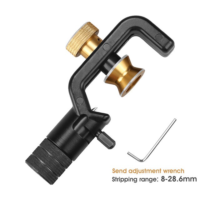 Acs -2 abisolierzange für gepanzerte drähte, 4-10mm & 8-28mm glasfaserkabelschneider, glasfaser-abisolierwerkzeug, mantelschneider, hülsenschneider: 8-28mm