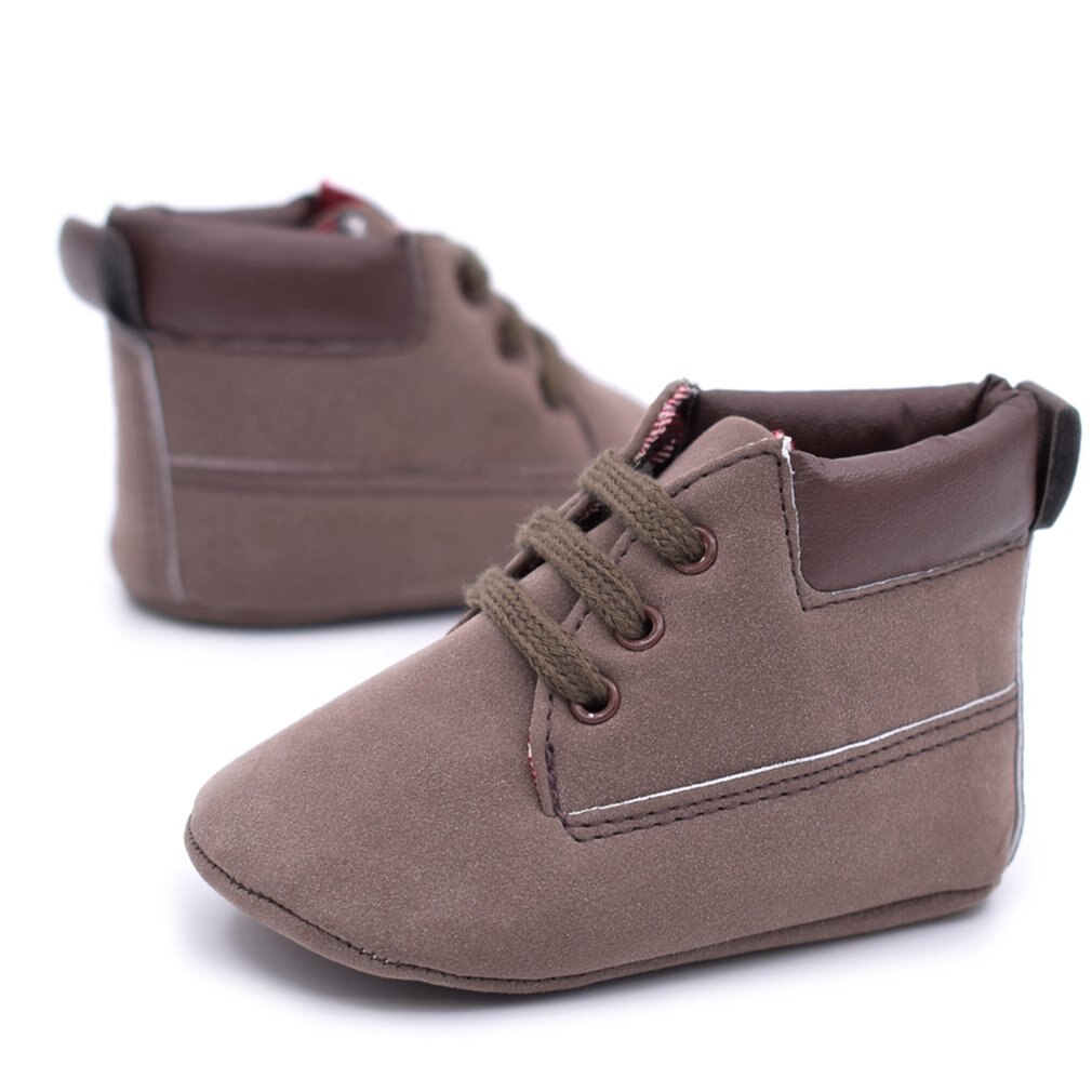 Passenden Farbe Nette Baby Prewalker Weiche Gleitschutz freundlicher Schuhe lässig Martin Stiefel für Winter