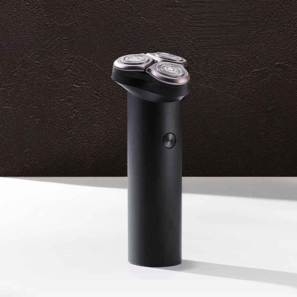 Xiaomi-Afeitadora eléctrica Mijia S300, nueva afeitadora con 3 cabezales, afeitadora IPX7 en seco y mojado, afeitadora de barba, afeitadora con cuchilla lavable,