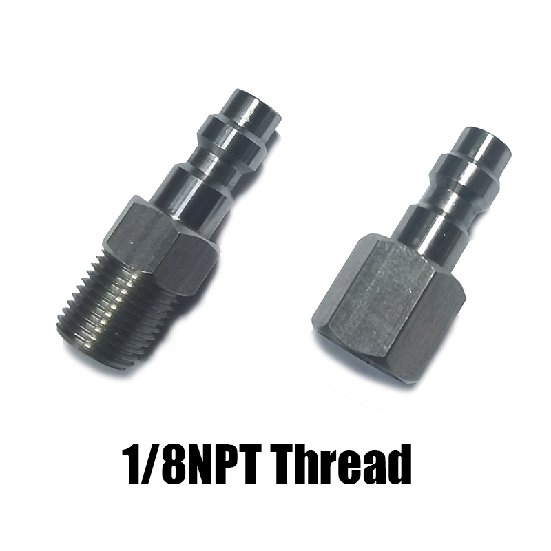 Nuovo Air HPA Soft Magazine rubinetti adattatore valvola adattatore maschio Foster attacco a sgancio rapido Marui KJW/WE KSC/KWA (US)
