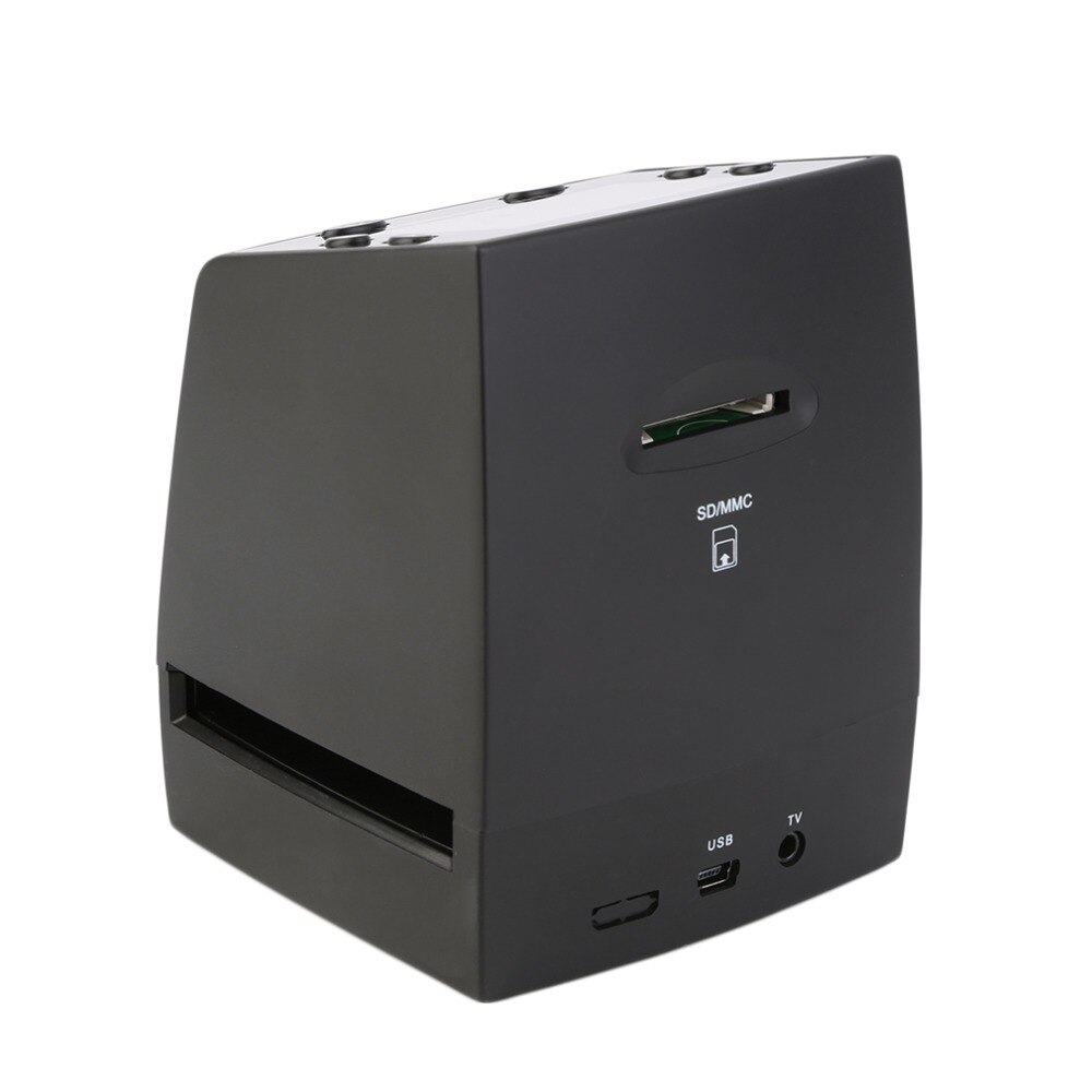 Scanner de Film négatif portable 35mm lecteur de diapositives Scanner USB numérique couleur Scanner de Film coulissant convertisseur 2.4 "LCD prise ue
