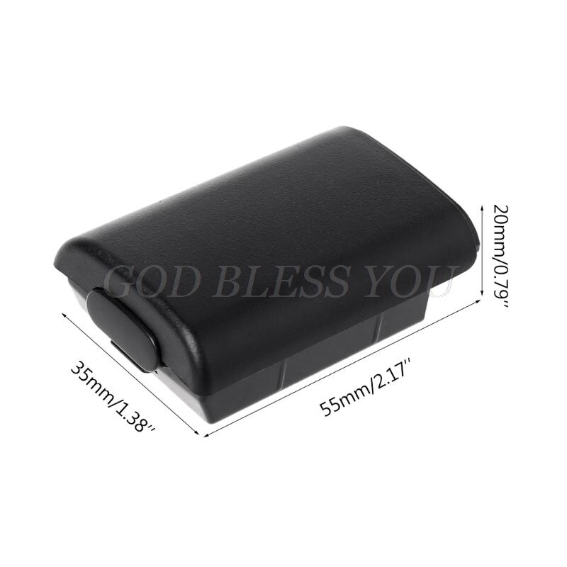 2 pezzi AA batteria Cover posteriore custodia Shell Pack per Controller Wireless Xbox 360 nuovo trasporto di goccia