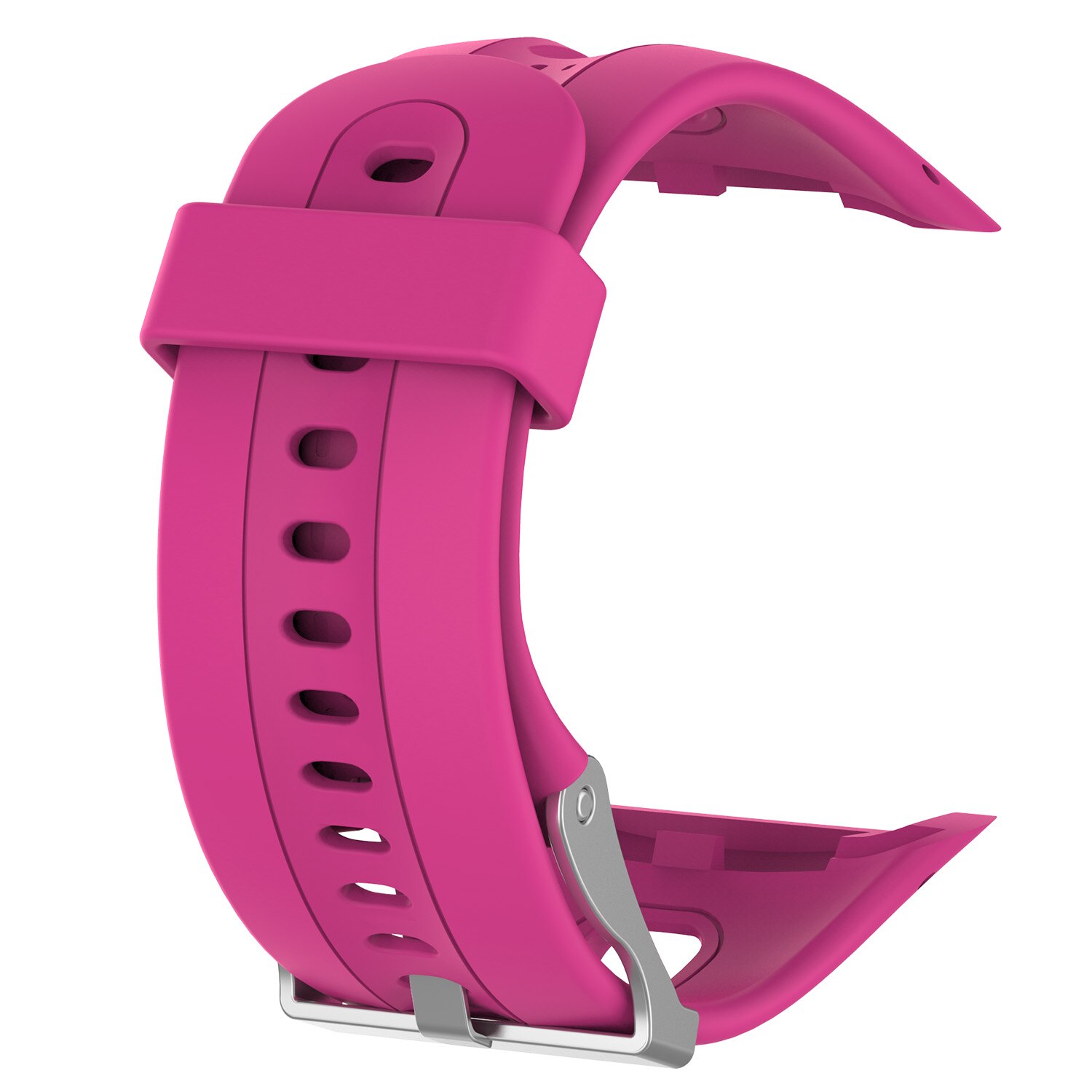 25/22mm Sport Silikon Armband Armband Für Garmin Forerunner 10 15 GPS Uhr Smart Armband Uhr Band Bunte armband: Pink / 25cm