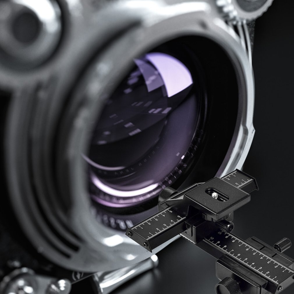 4-Way Macro Focusing Focus Rail Slider/Close-Up Shooting for Digital SLR Camera DC with Standard 1/4-Inch Screw Hole