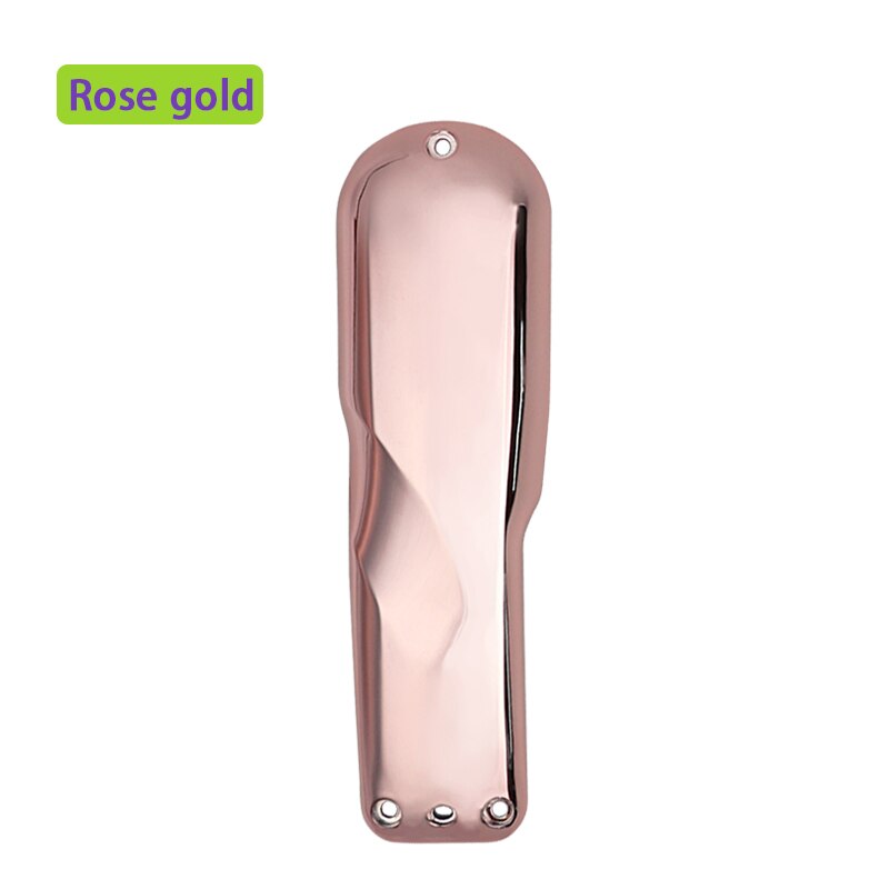 Elektrische Tondeuse Cover Professionele Tondeuse Accessoires Tondeuse Cutter Front Cover Motor Cover Professionele Haird: rose gold