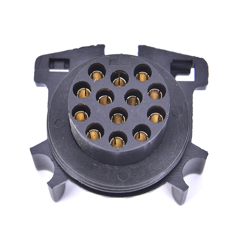 12V Plastic Trailer Socket Boot Trailer Accessoires 7 Pin Way Core Pole Caravan Connector Adapter Rv Acc