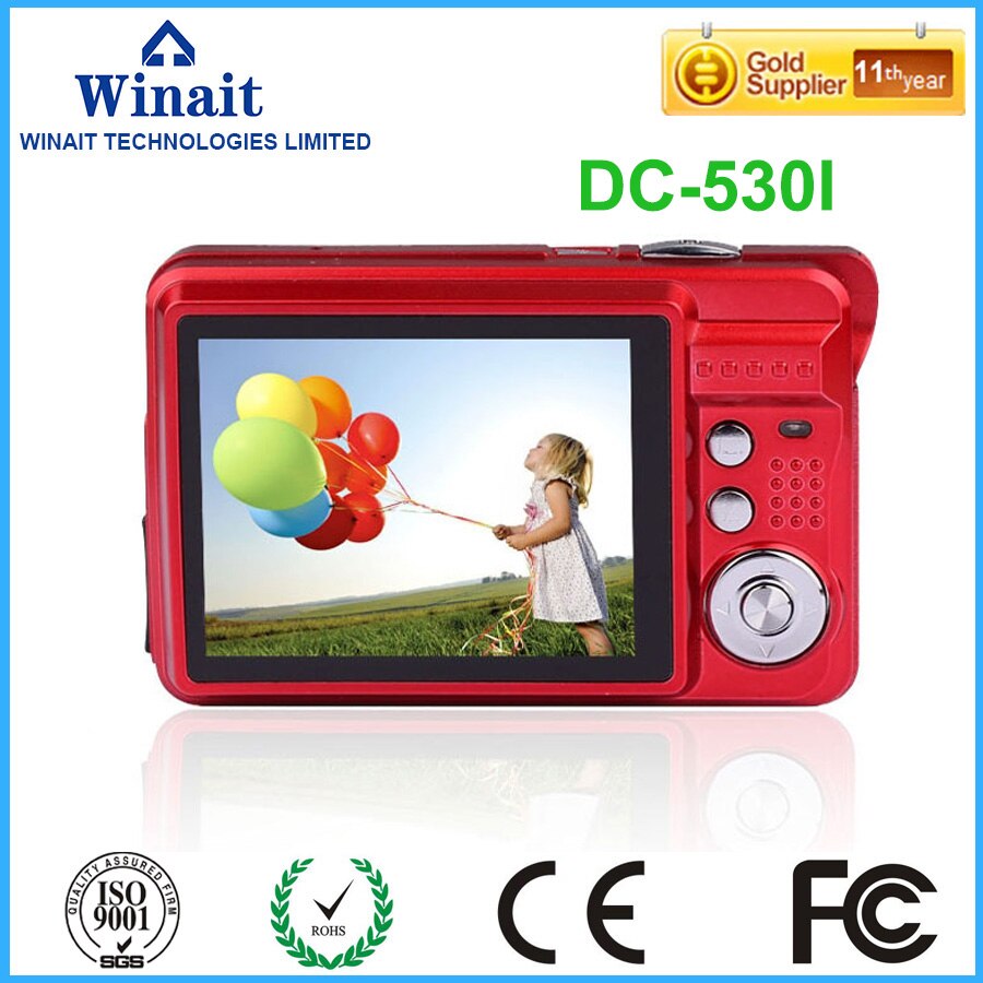 plus récent 2.7 pouces écran moins cher appareil Photo avec 8X Zoom numérique Anti-secousse Mini appareil Photo numérique fabriqué en chine