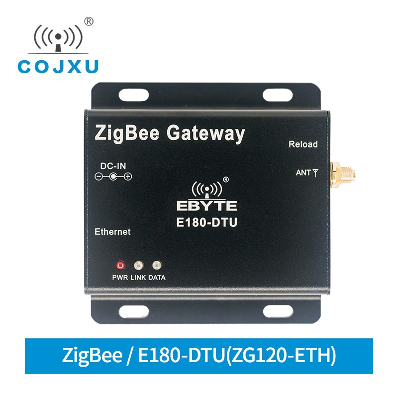 ZigBee3.0 Ethernet Modem Zigbee Gate Manier Web Netwerk Socket Werken Cojxu E180-DTU(ZG120-ETH) Dc Power Transceiver En Ontvanger