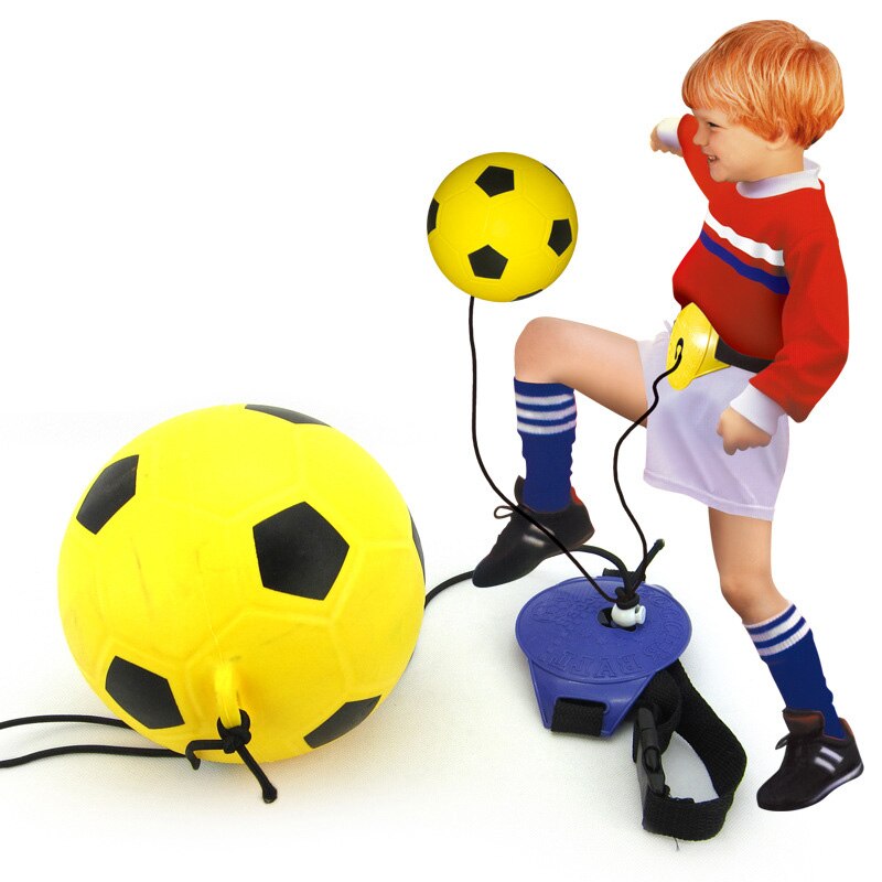 Voetbal Trainer Voetbal Praktijk Enkel Zelf-Studie Training Tool Voor Indoor Outdoor Game