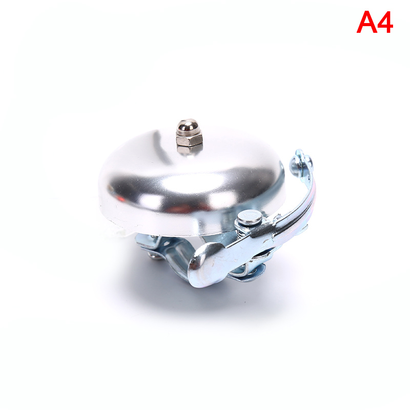 Campanello per bicicletta classico Vintage ciclismo bici in ottone aggiornamenti retrò bici da ciclismo: Borgogna