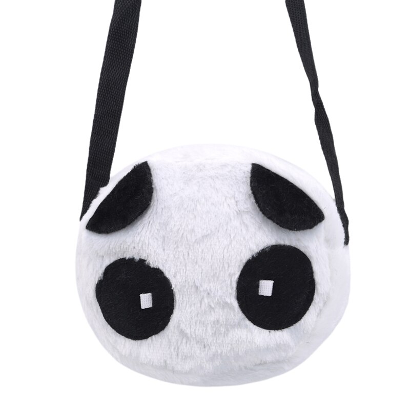 SchöNe freundlicher Geldbörse Karikatur Plüsch Bote Taschen Niedlichen Ebene Panda Flauschigen Baby Kind Kindergarten Kreuz-körper Tasche: Ursprünglich Titel