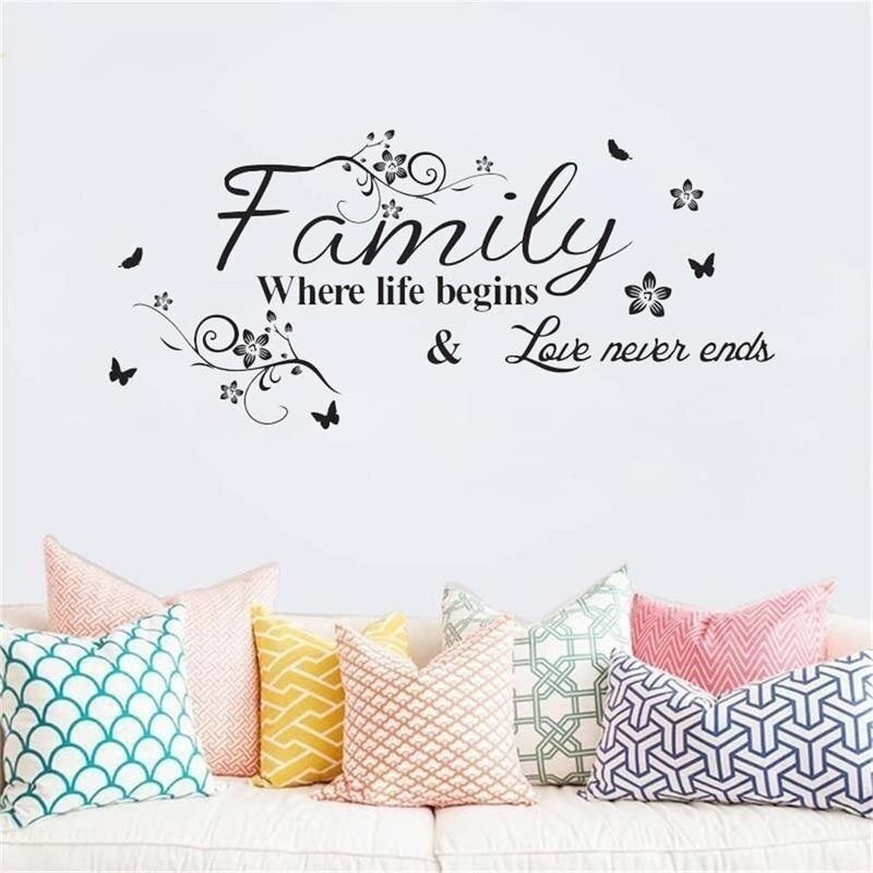 Decorative Wall Stickers DIY Wall Art bedroom decor wall decorations living room