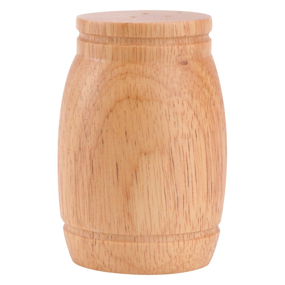 Tarro de madera para especias, pequeño para sal, agitador, botella de condimentos, contenedor con tapa para barbacoa y cocina