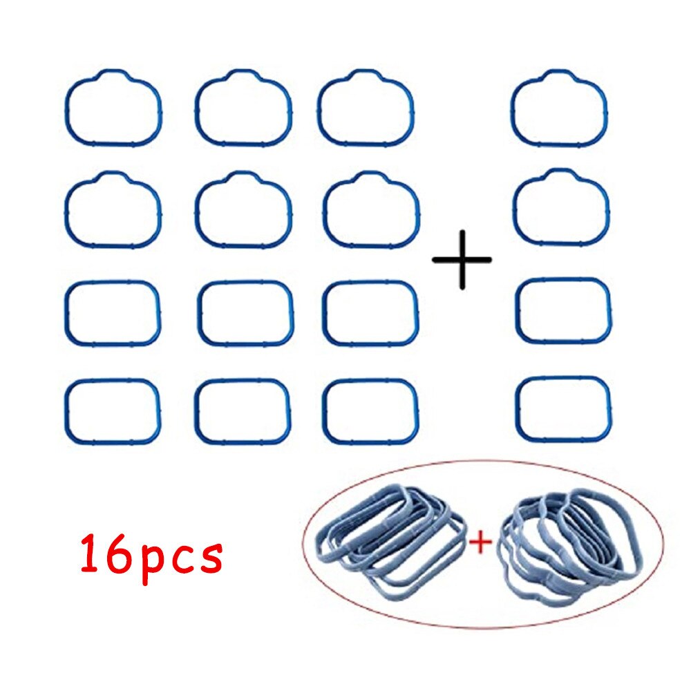Durable And Practical 16PCS Intake Manifold Upper Lower Gasket Set For -19 Chrysler Dodge Jeep