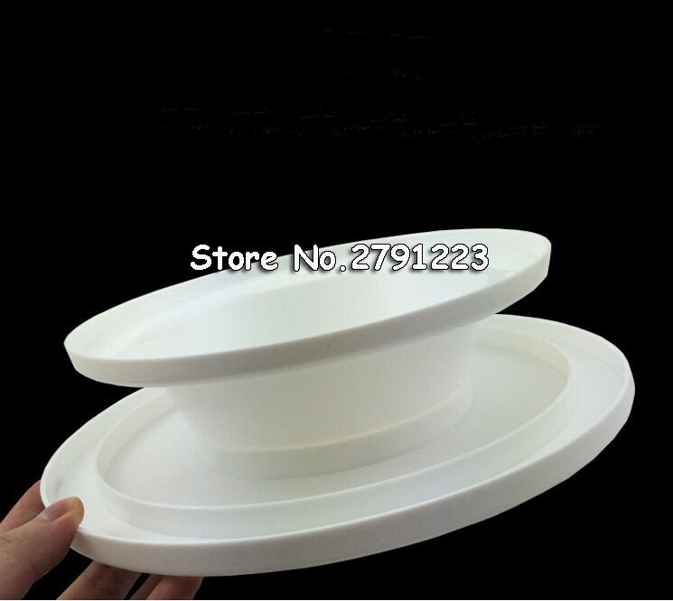 28 cm Plastic Taart Draaitafel Roterende Taart Decoreren Draaitafel Anti-skid Ronde Cake Stand Taart model maker Rotary Tafel