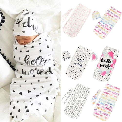 Storlek 15 cmx 10cm nyfödd bebis spädbarn sommar linda lillasyster bror filt wraps/sovsäck 100cm bomull 0-3 månader