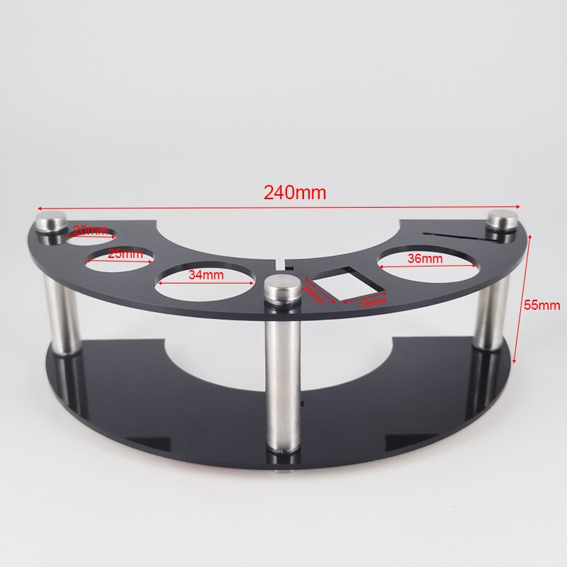 Bar Werkzeuge Stehen Cocktail Shaker Halter Bar Löffel Ausgießer Kork Wein Zubehör Rack