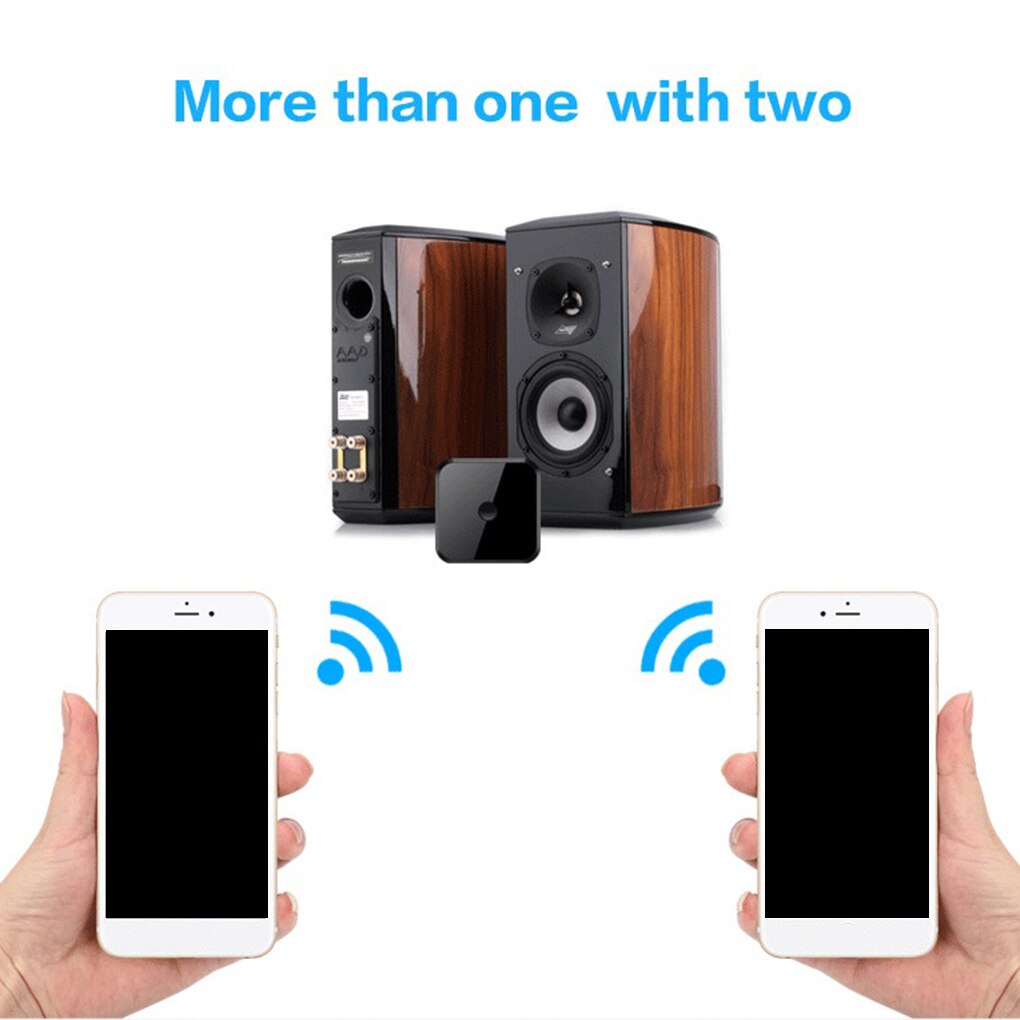 Bluetooth 5.0 HD Audio Transmitter Receiver Supports 3.5mm AUX SPDIF Digital TV Wireless Adapter