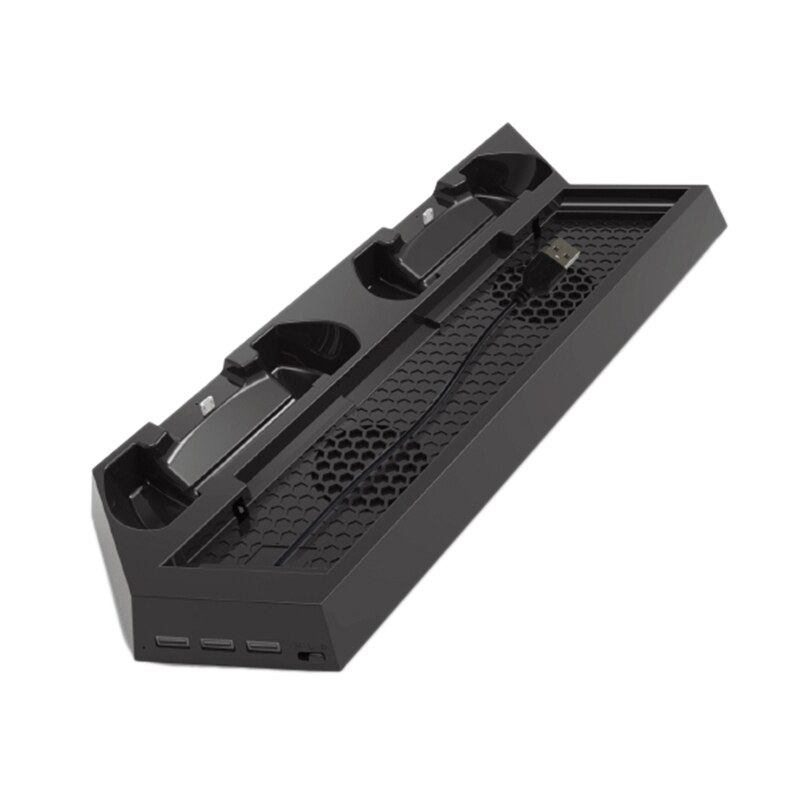 Convient pour PS4 / PS4SLIM / PS4PRO support Vertical Ultra-mince 3 In1 Base de refroidissement de ventilateur universel: Default Title