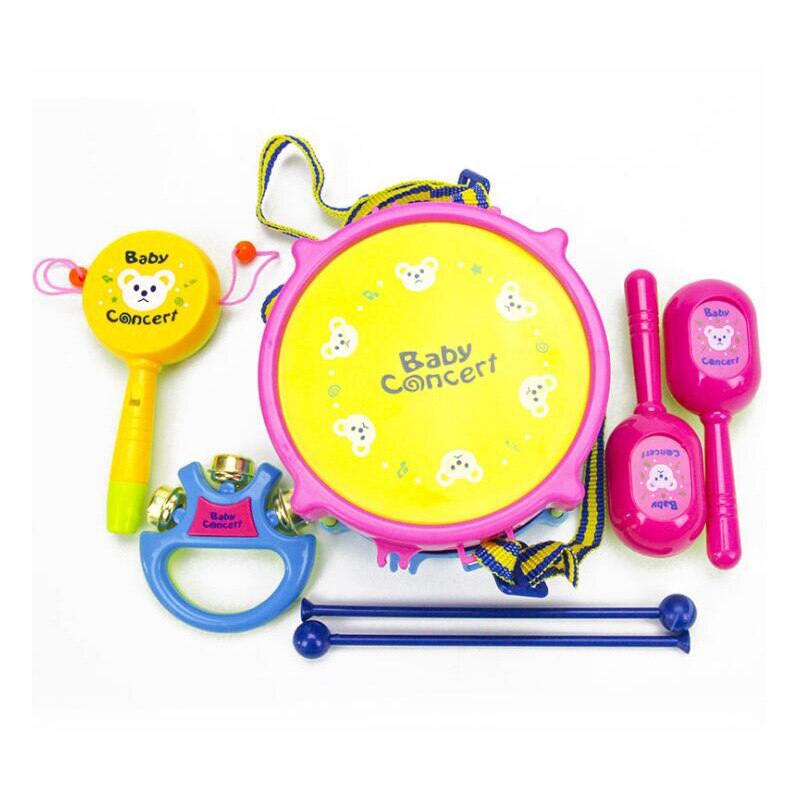 Baby Hand Drum Music Patted Children Early Education Quiz 1 0 To 6 And 12 Months Toys Educational Infant Playing Type Plastic