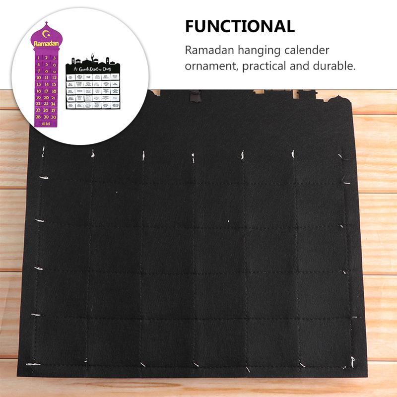 Calendario de cuenta atrás para pared del hogar, cuenta atrás, 2 uds.