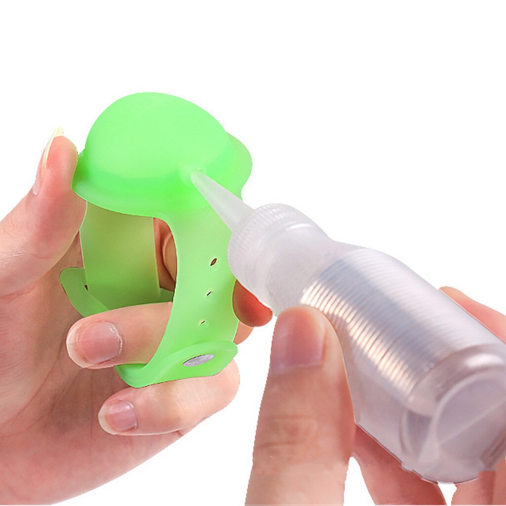 Wristband Hand Dispenser Adult Kid Silica Gel Hand Sanitizer Dispensing Wearable Dispenser Pumps Disinfecta Hand Band Wrist