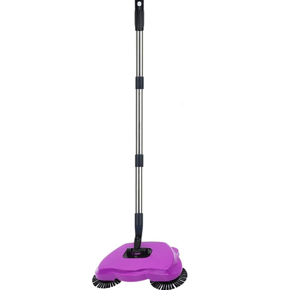 Huis & Stijl Spin Bezem Handleiding Floor Veegmachine Handheld Bezem Huishoudelijke Floor Dust Clean Mop Robot 360 Graden