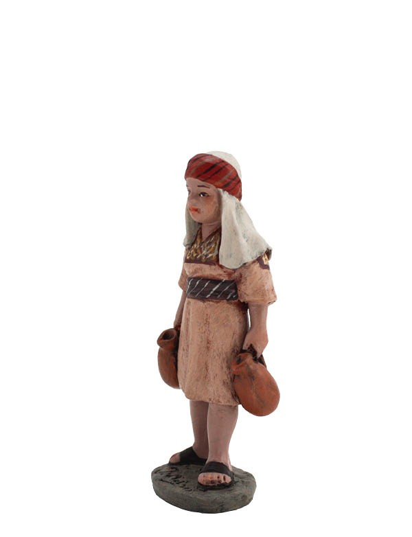 Belén de Navidad, Nacimiento, pesebre, Replica original J.L.Mayo Niña de la vendimia BEL104