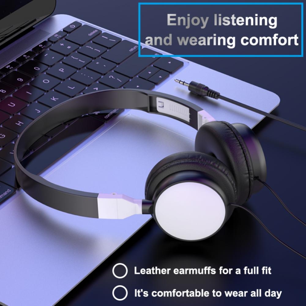 3.5mm Wired Headset Gamer PS4 Headsets Surround Sound &amp; HD Microphone Gaming Overear Laptop Tablet Gamer For Phone   