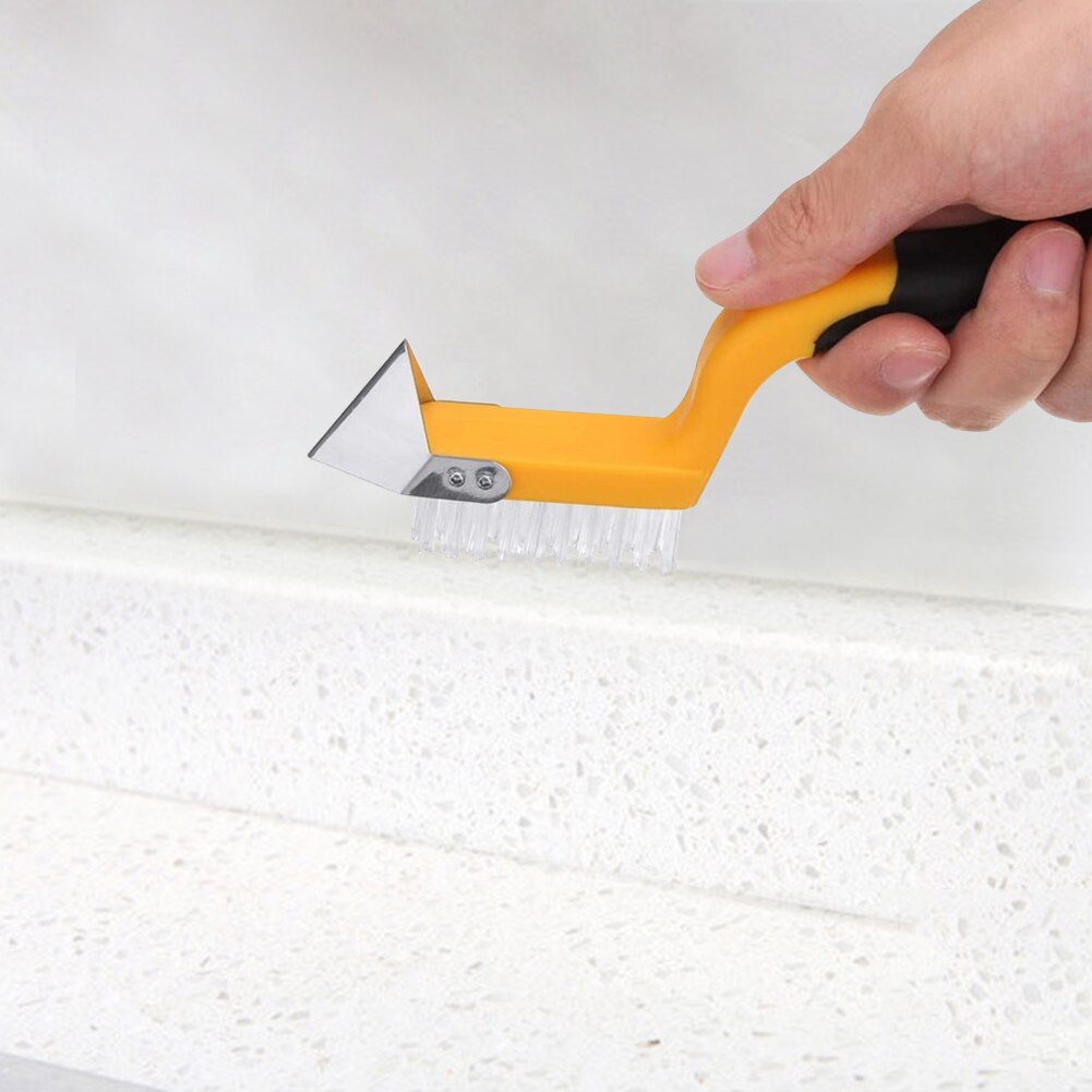 11pcs Ceramic Tile Clean Scraper Shovel Caulking Sealant Finishing Grout Seam Tool Plastic Glass Sealant Remove Supplies Sets