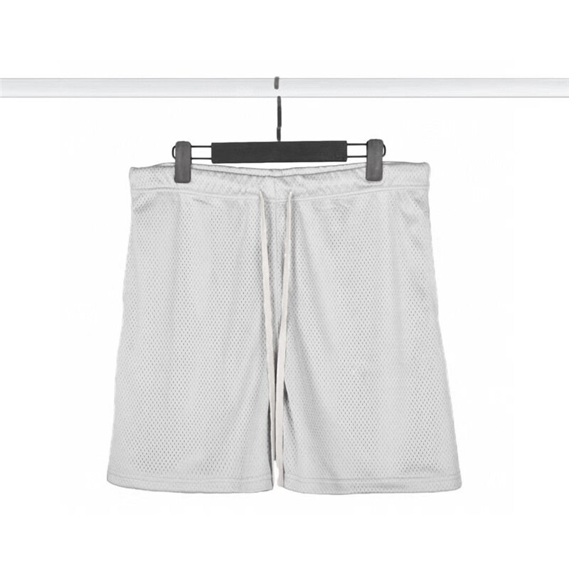 Gli uomini Della Maglia Running Pantaloncini Da Jogging Palestra di Allenamento Fitness Quick Dry Beachable Pantaloni di Scarsità di Estate di Sesso Maschile di Sport di Allenamento di Gonne E Pantaloni Abbigliamento: WHITE / L