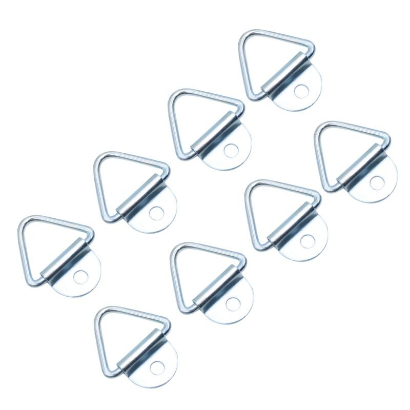 Tie Down Lashing Ring Zinc Plated Hitch Mooring Ring For Van Boat Horse Box Truck Trailer