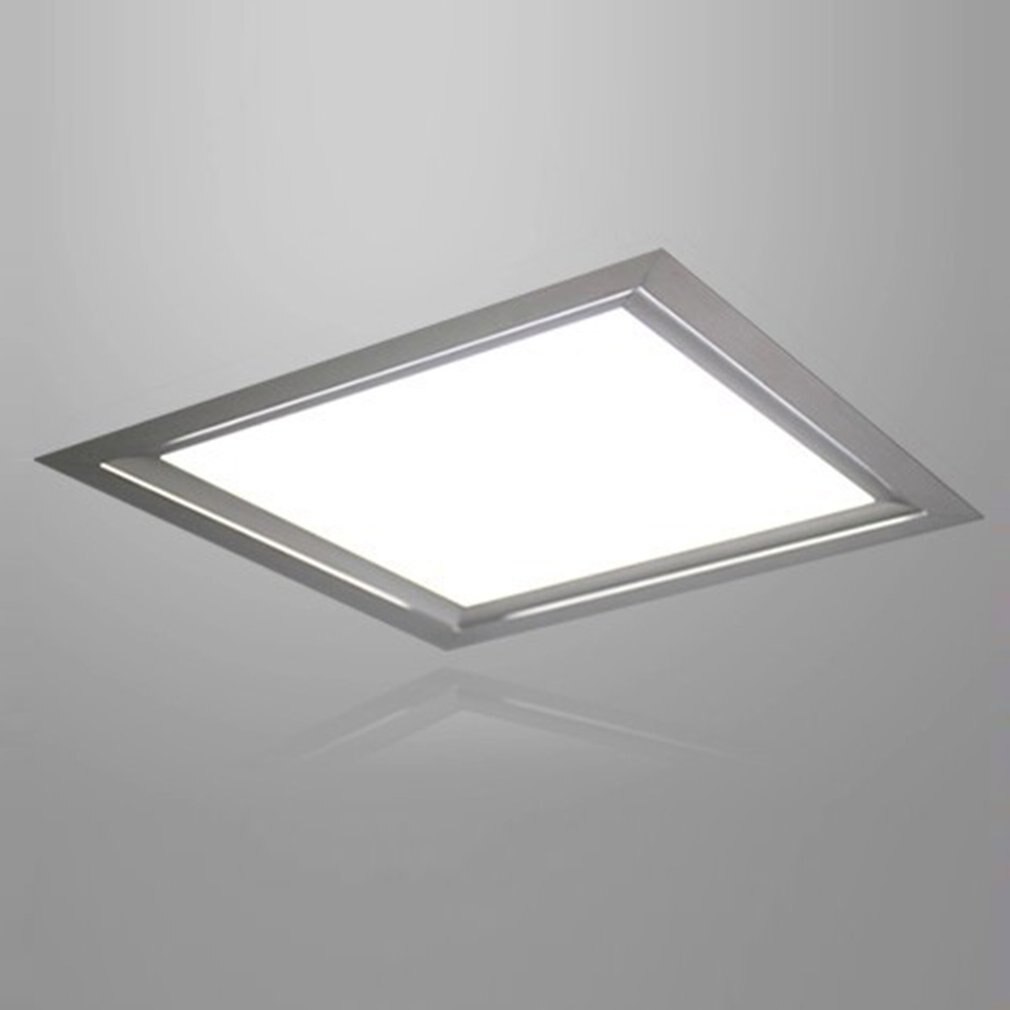 Ultrathin LED Ceiling Light Square Kitchen Light AC220V Integrated Panel Light Modern LED Flush Mount Office Ceiling Lamp