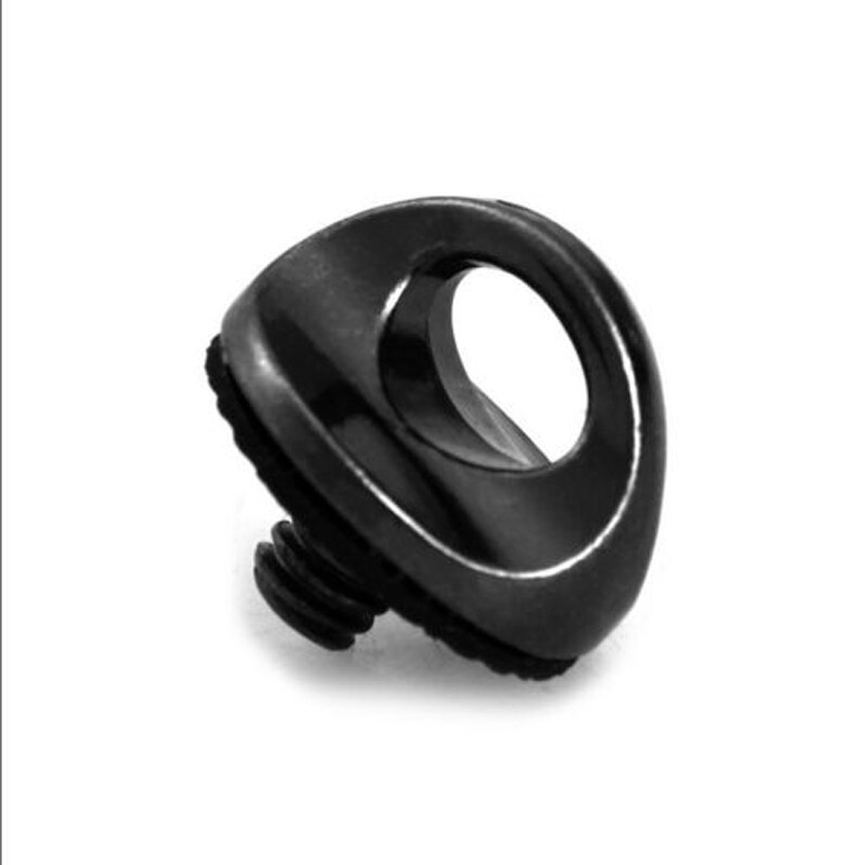 2 stk 1/4 "skrueforbindelsesadapter slr dslr kameraskrue til skulderstropp nakkestropp kamera bagveske