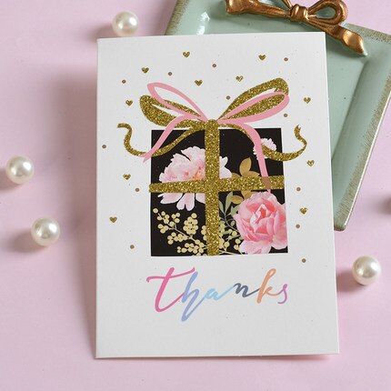 Mini Geburtstag Karten funkeln Geburtstag Wünsche Karten Freundschaft Danke Karten: Wunsch 1803 II 07