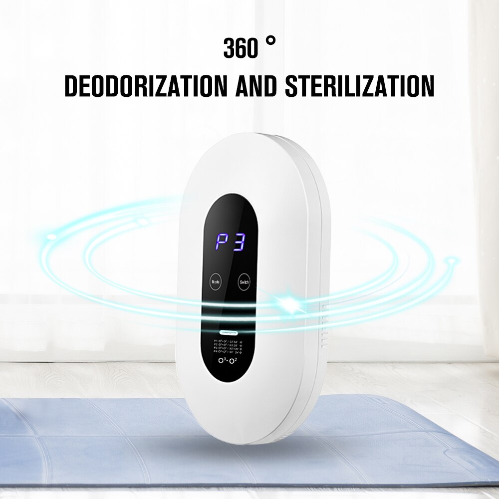 Behogar Smart Air-Purifier Remove Ozone Electric Machine Generator Dust Purification Household Kitchen Toilet Air Cleaner