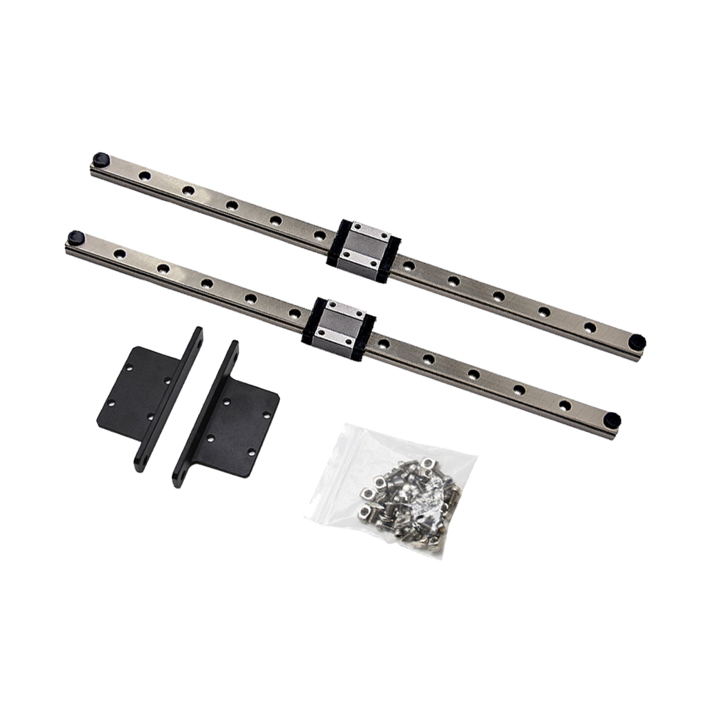 Dual Y-as Upgrade Kit voor Ender 3 S1 Ender 3 S1 Pro MGN9H 315 MM Lineaire Rail Ender 3 Ender 3 V2 MGN12H 300 MM 3D Printer Onderdelen: Paars