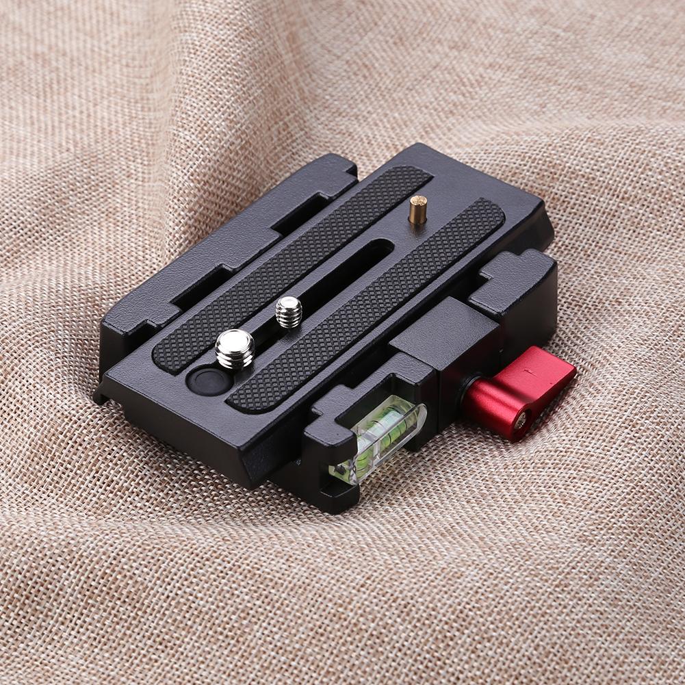 Aluminum Quick Release Plate Assembly P200Clamp Adapter for Manfrotto 577 501 500AH 701HDV Q5 Camera Tripod Accessories