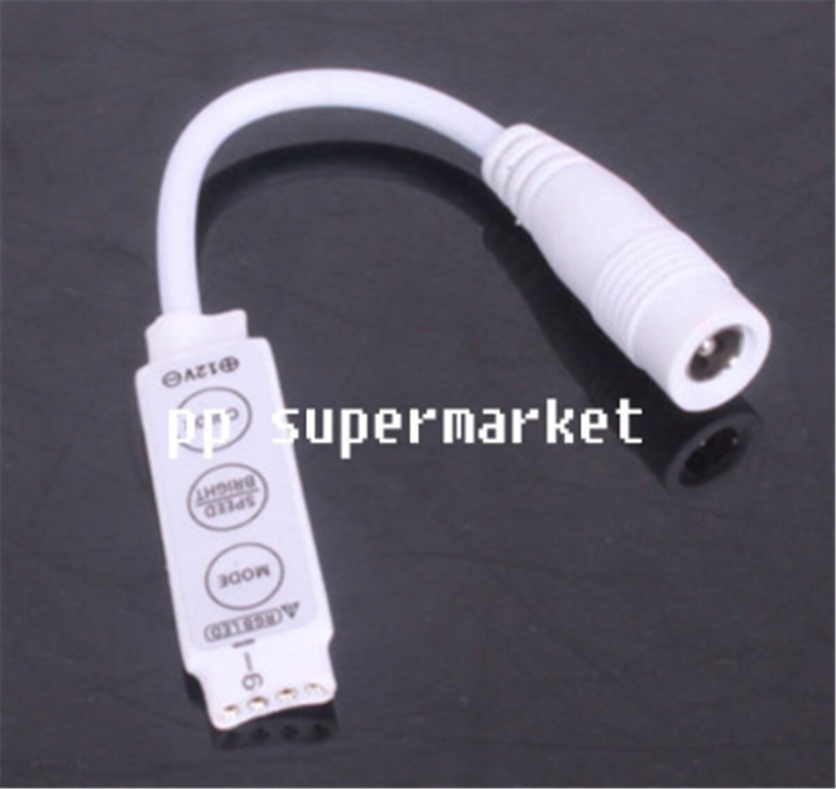 Led Controller 24 Keys LED IR RGB Controler box 1 to 2 Controller IR Remote Dimmer DC12V For RGB 3528 5050 LED Strip Lights: 3key RGB controller