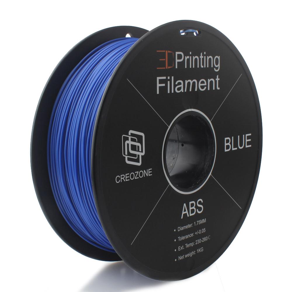 Creozone abs-kunststof voor 3d printers abs-filament 1.75 1kg 2.20 lbs 3d printerfilament 3d printmaterialen: Abs-blauw