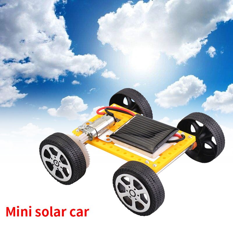 Solar Model Auto ABS Experimentele Model Handgemaakte Speelgoed Wetenschappelijke Handgemaakte Speelgoed Natuurkunde Onderwijs Tool