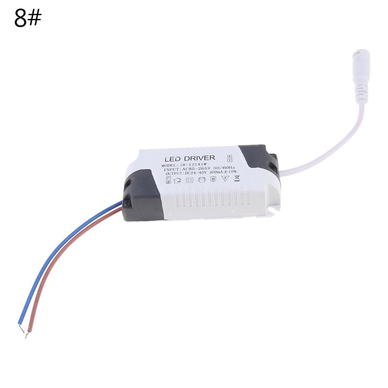 Ledd drivrutin  ac85-265v 1-3/4-7/8-12/12-18/18-25w ljus transformatorpanel ljus