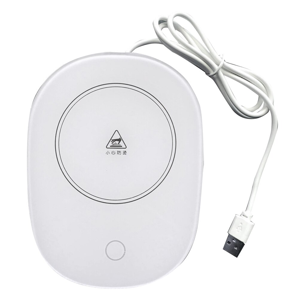 55 grader varm kyst usb varme kop varmere varme drikke krus måtte holde drikke varm varme krus coaster drikkevarer forsyninger: Himmelblå